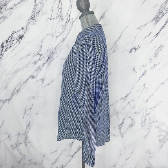 Lauren Ralph Lauren | Button-Down Long Sleeve Blouse - Picture 2 of 10